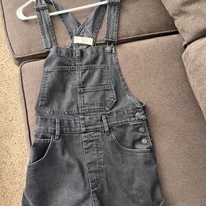 Free people short overalls